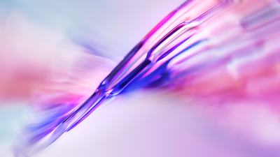Abstract Purple Pink Blue Fluid Glass Flow Wallpaper