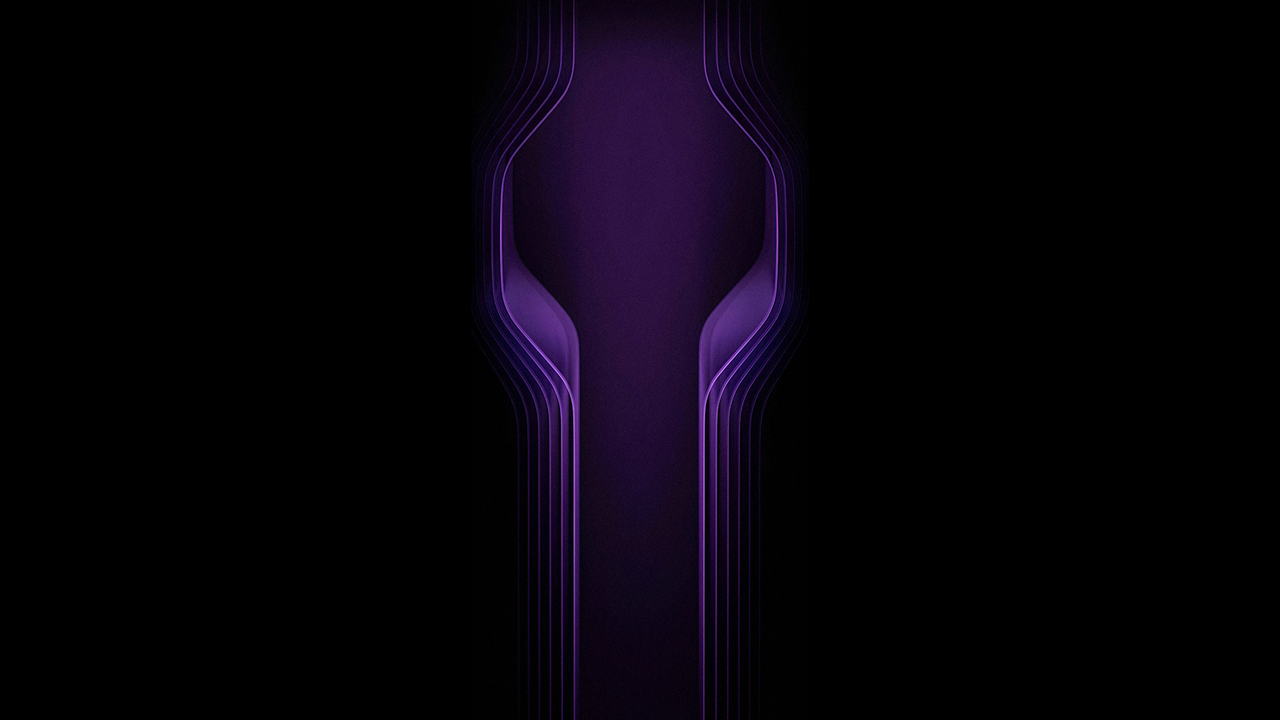 Dark Purple Abstract Lines Wallpaper