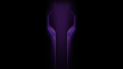 Dark Purple Abstract Lines Wallpaper