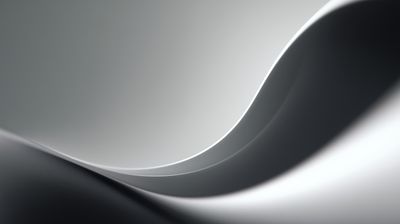 Abstract Gray White Waves Background