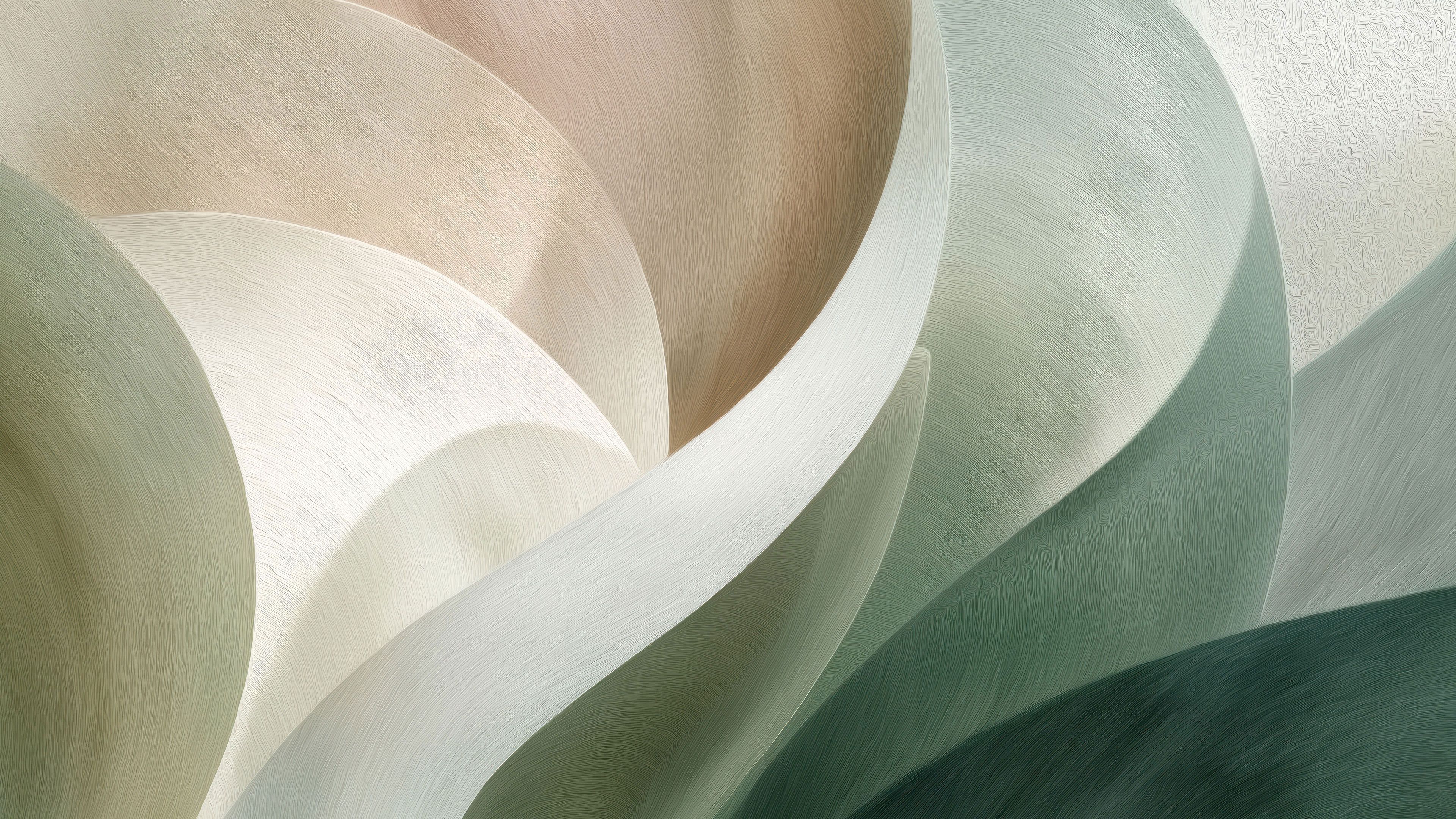 Abstract Pastel Petals Texture