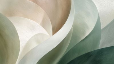 Abstract Pastel Petals Texture