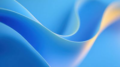A serene abstract image featuring smooth, flowing blue waves with subtle gradients and highlights, creating a sense of calm and fluidity. The soft curves and overlapping layers give a sense of depth and movement, evoking a tranquil oceanic atmosphere.
