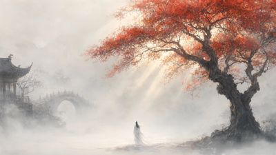 Encountering the Light: Red Maple and the Lone Shadow