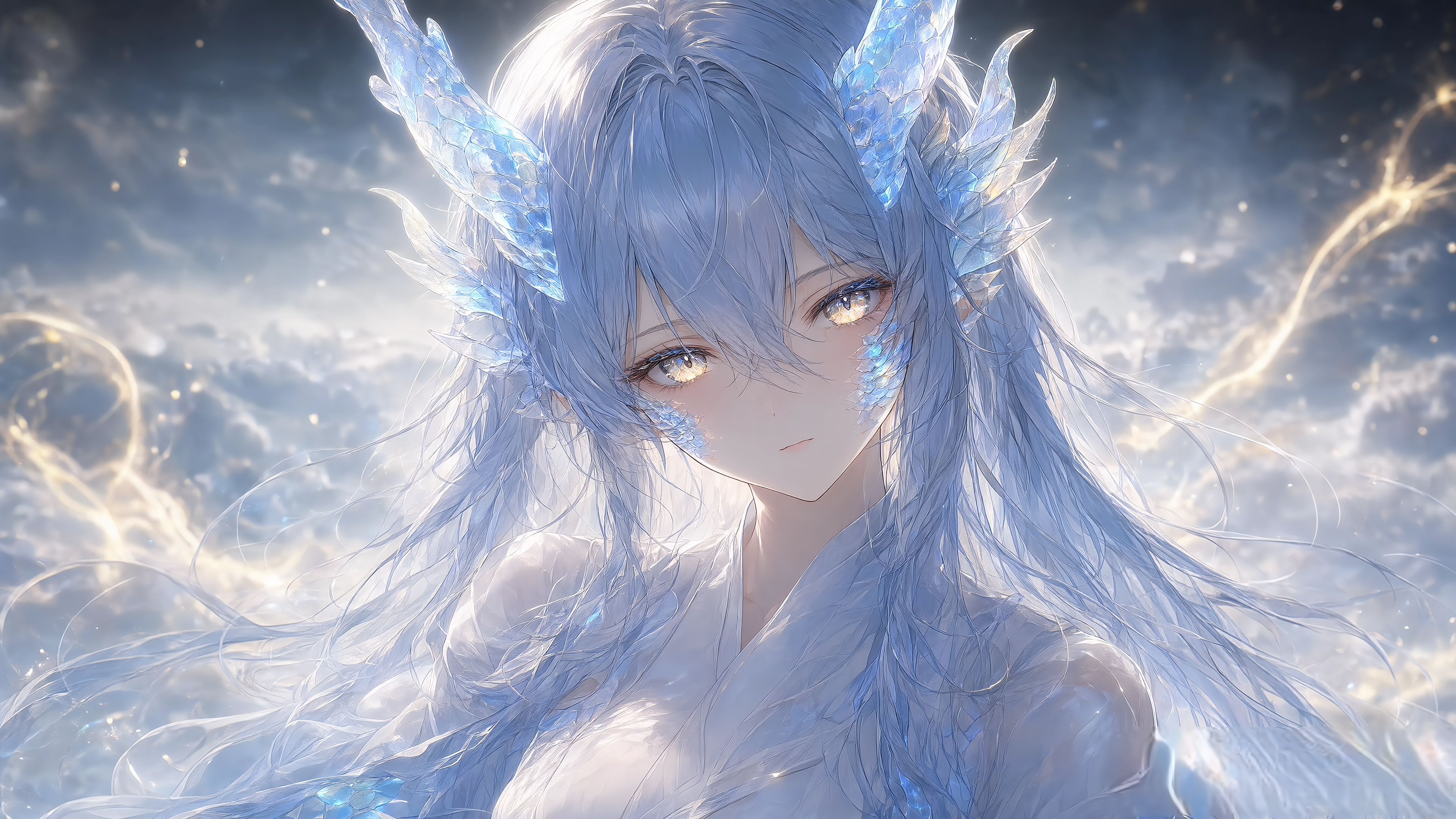 Dragon of the Firmament: The Ice-Crystal Goddess