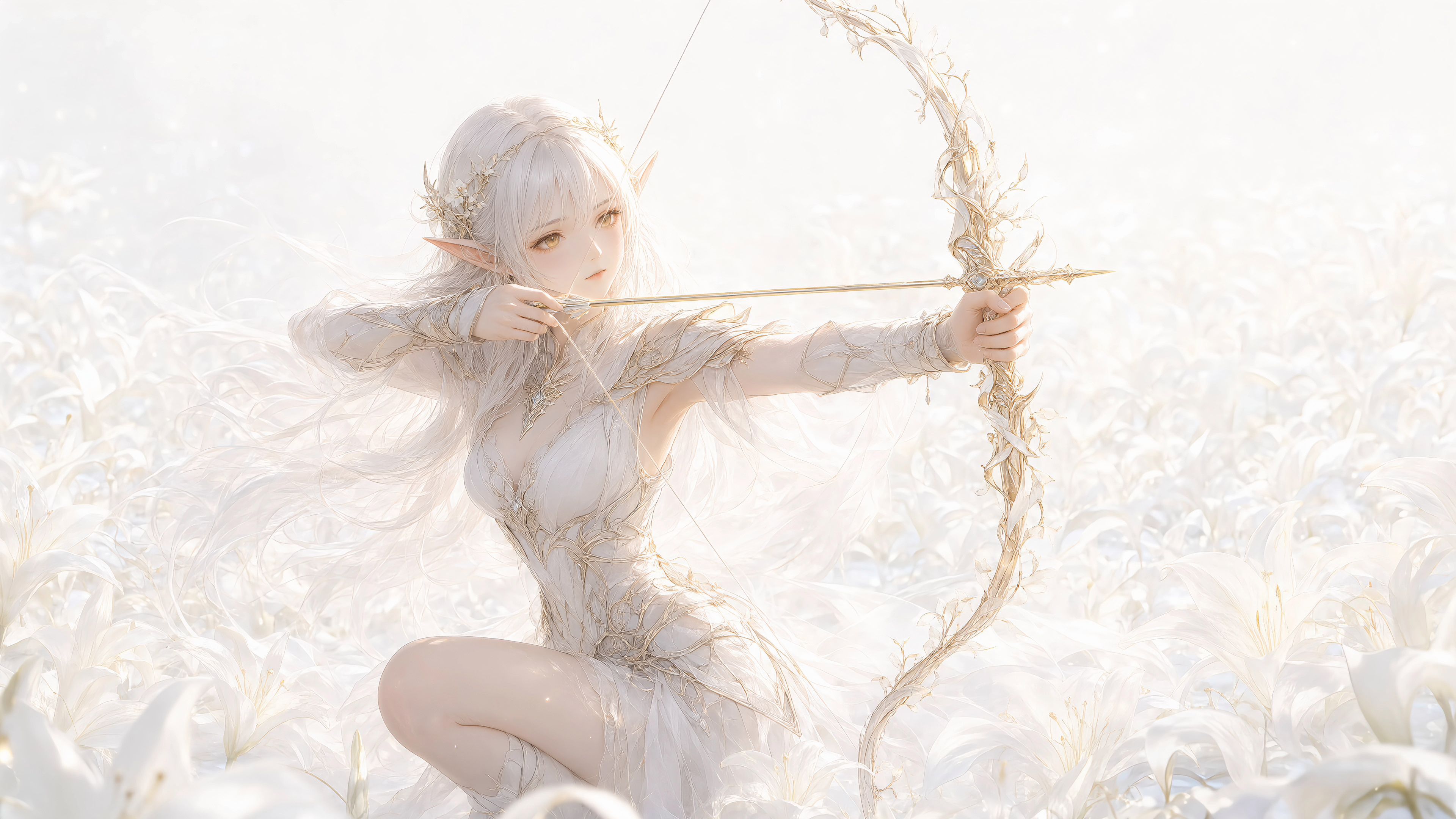 Arrow of Pure White: The Holy Light Elf