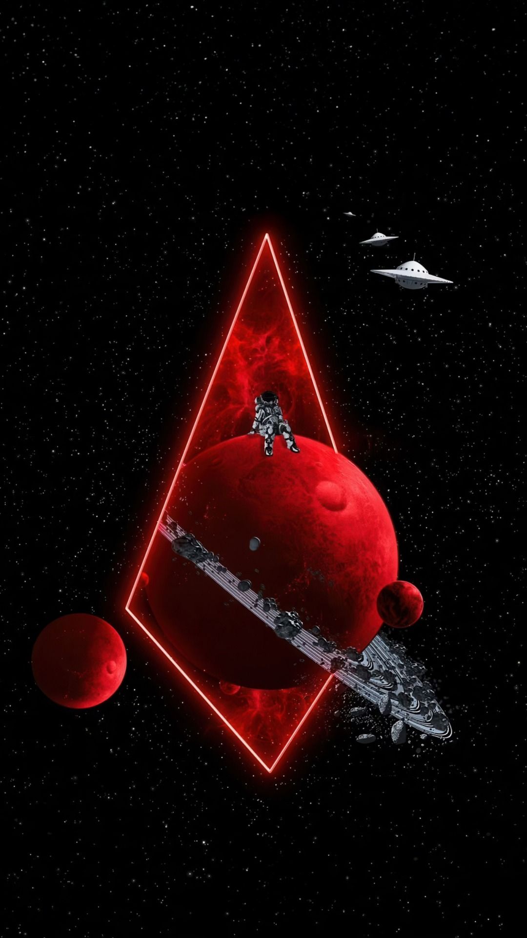 Astronaut in space